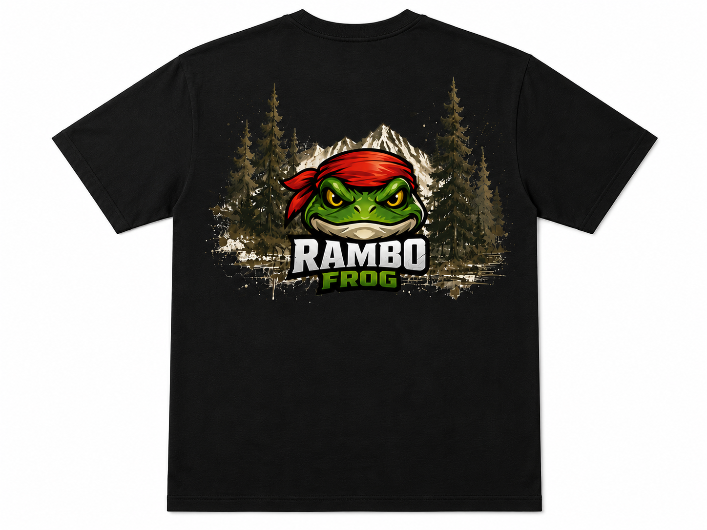 Rambo Frog T-Shirt - Classic - Black